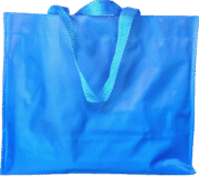 Bolsa grande con asa de cinta fabricada en Poliéster o Canasta - Imagen 2