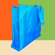 Bolsa grande con asa de cinta fabricada en Poliéster o Canasta - Imagen 3