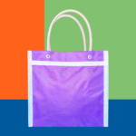 Bolsa Mini con asa de Popote fabricada en Poliéster o Canasta