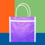 Bolsa Mini con asa de Popote fabricada en Poliéster o Canasta