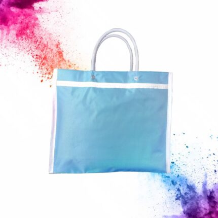 Bolsa chica con Asa de Popote fabricada en Poliéster o Canasta