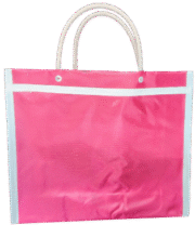 Bolsa chica con Asa de Popote fabricada en Poliéster o Canasta - Imagen 2