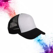 Gorra para sublimar de malla con esponja blanca - Imagen 3